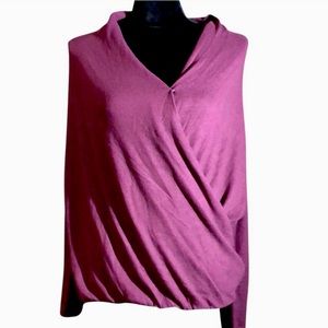 NWT Lord and Taylor purple sweater size 8